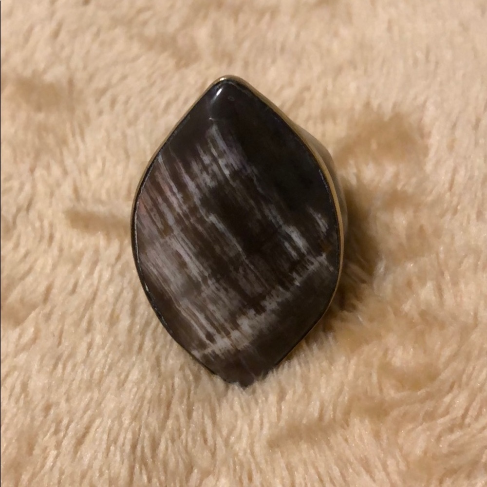 Wood tones ring- smooth and luxurious